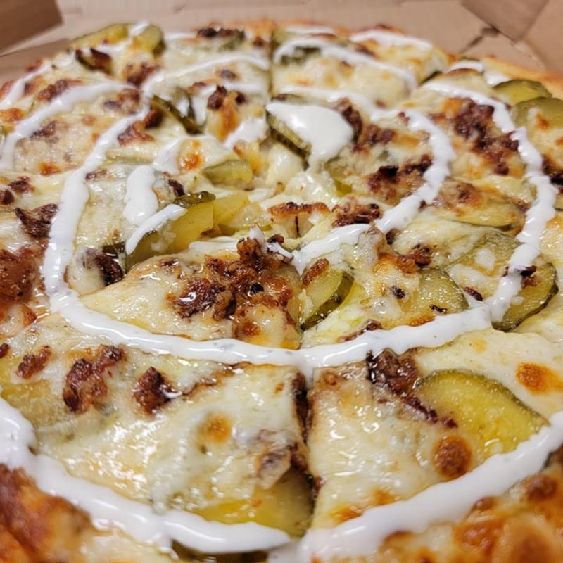 Pickle Bacon Pizza photo