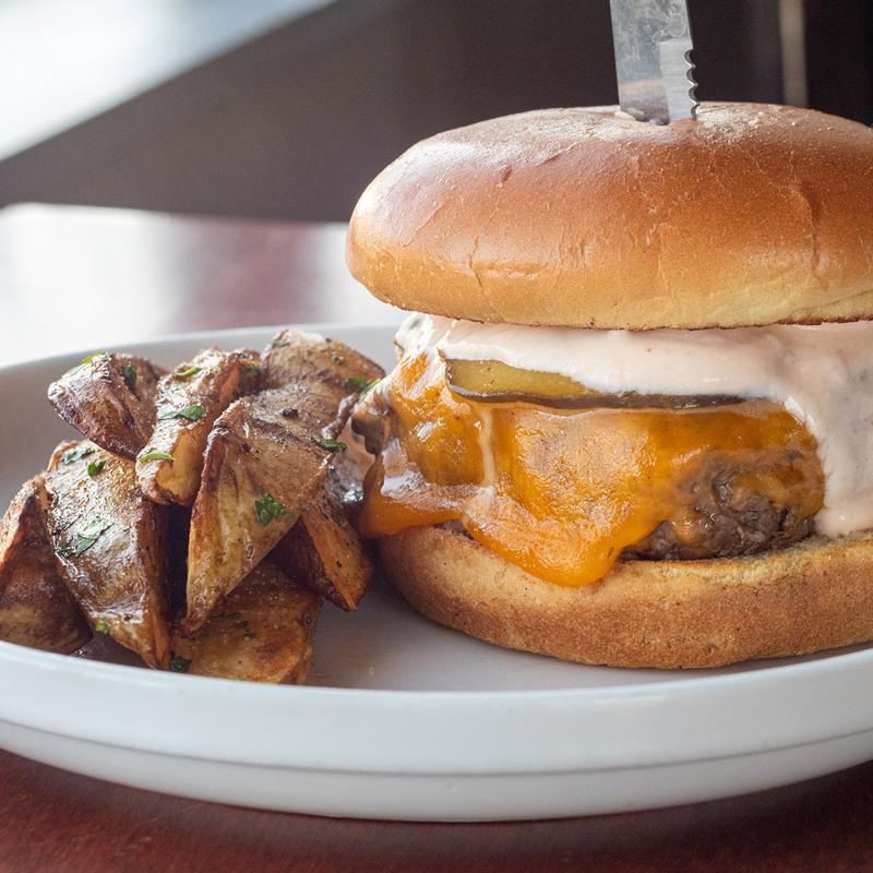 Urban Cheddar Burger* photo