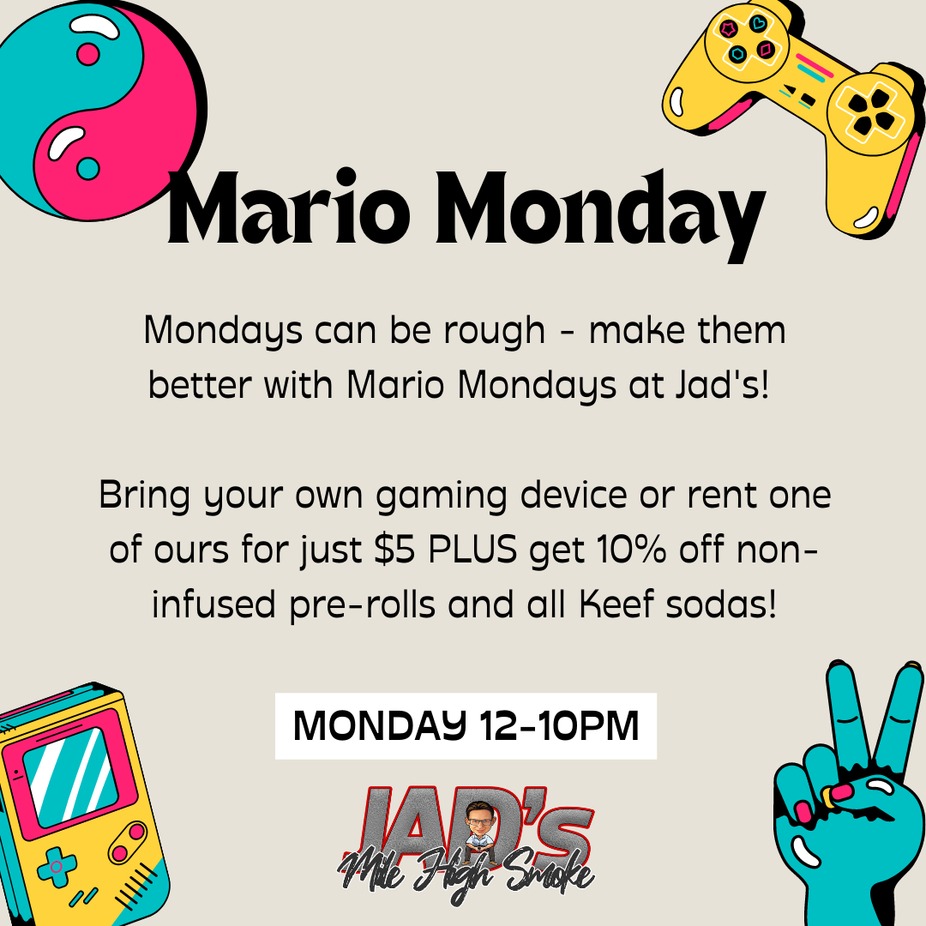 Mario Monday event photo