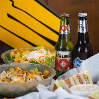Different types of food and drink