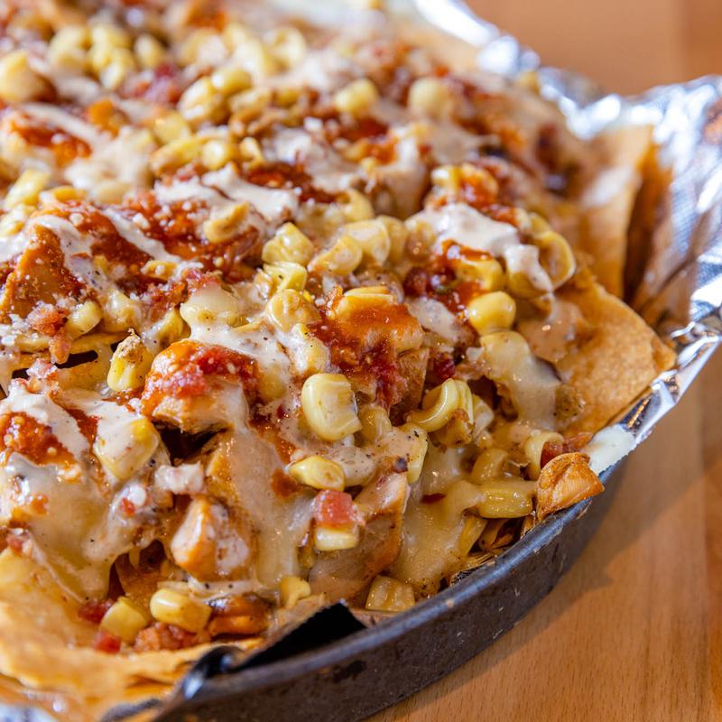 Street Corn Chicken Nachos photo