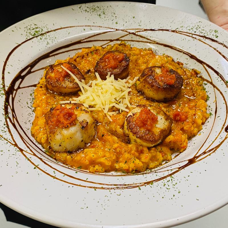 Scallops Ala Romesco - GF photo