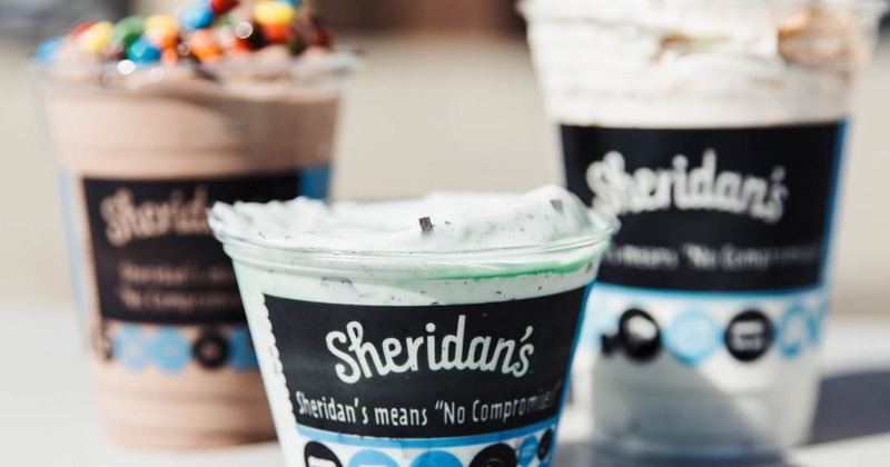 Sheridan's Frozen Custard cups