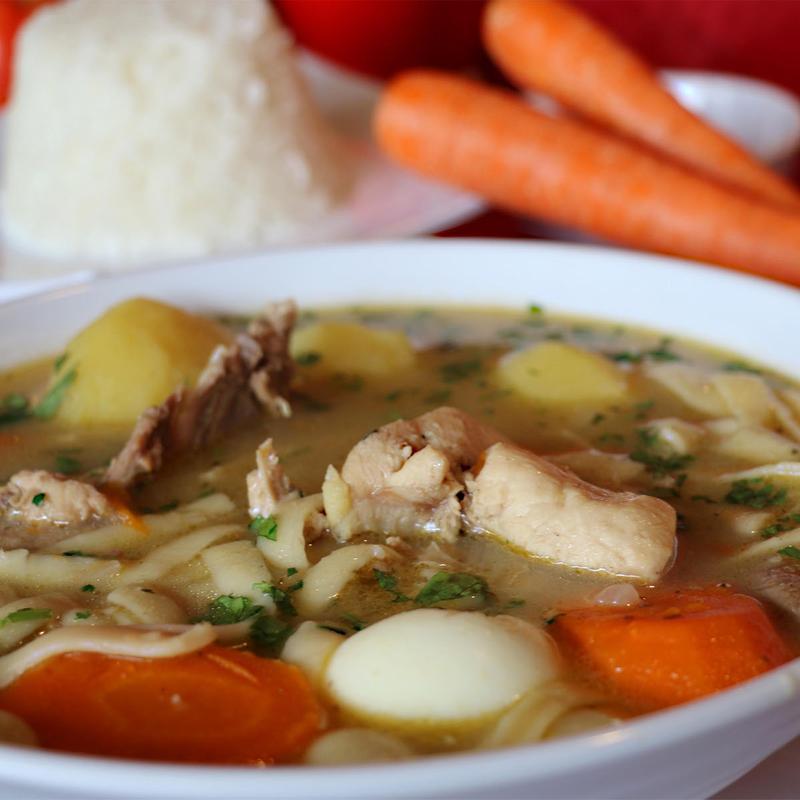 Caldo de Gallina photo