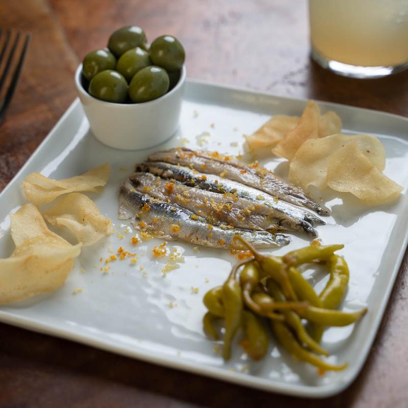 Boquerones Y Patatas Fritas photo