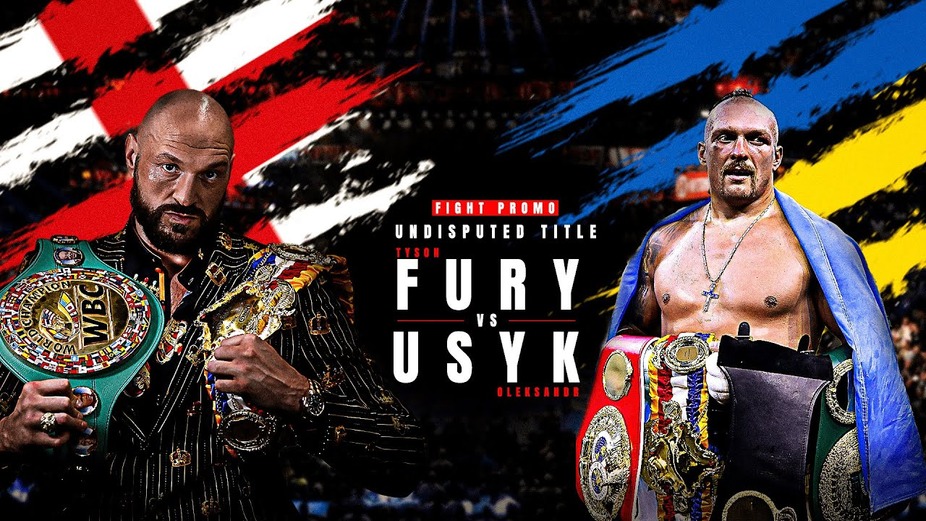 TYSON FURY vs USYK Heavy weight Pay per viewBoxing event photo