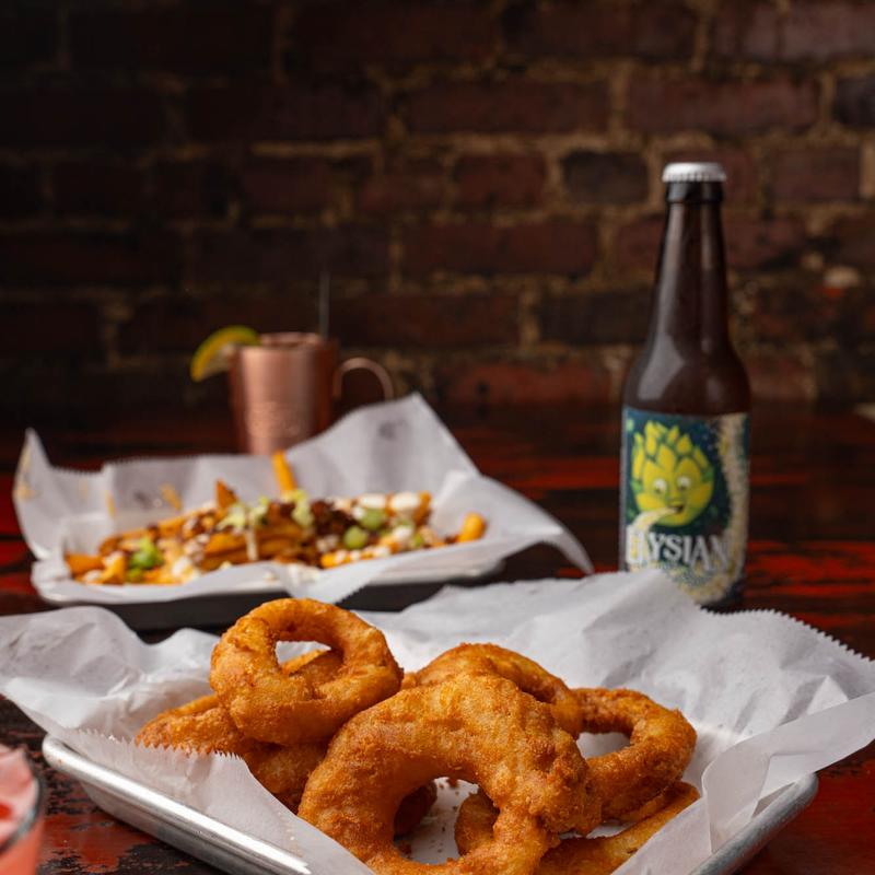 Panko Crusted Onion Rings photo