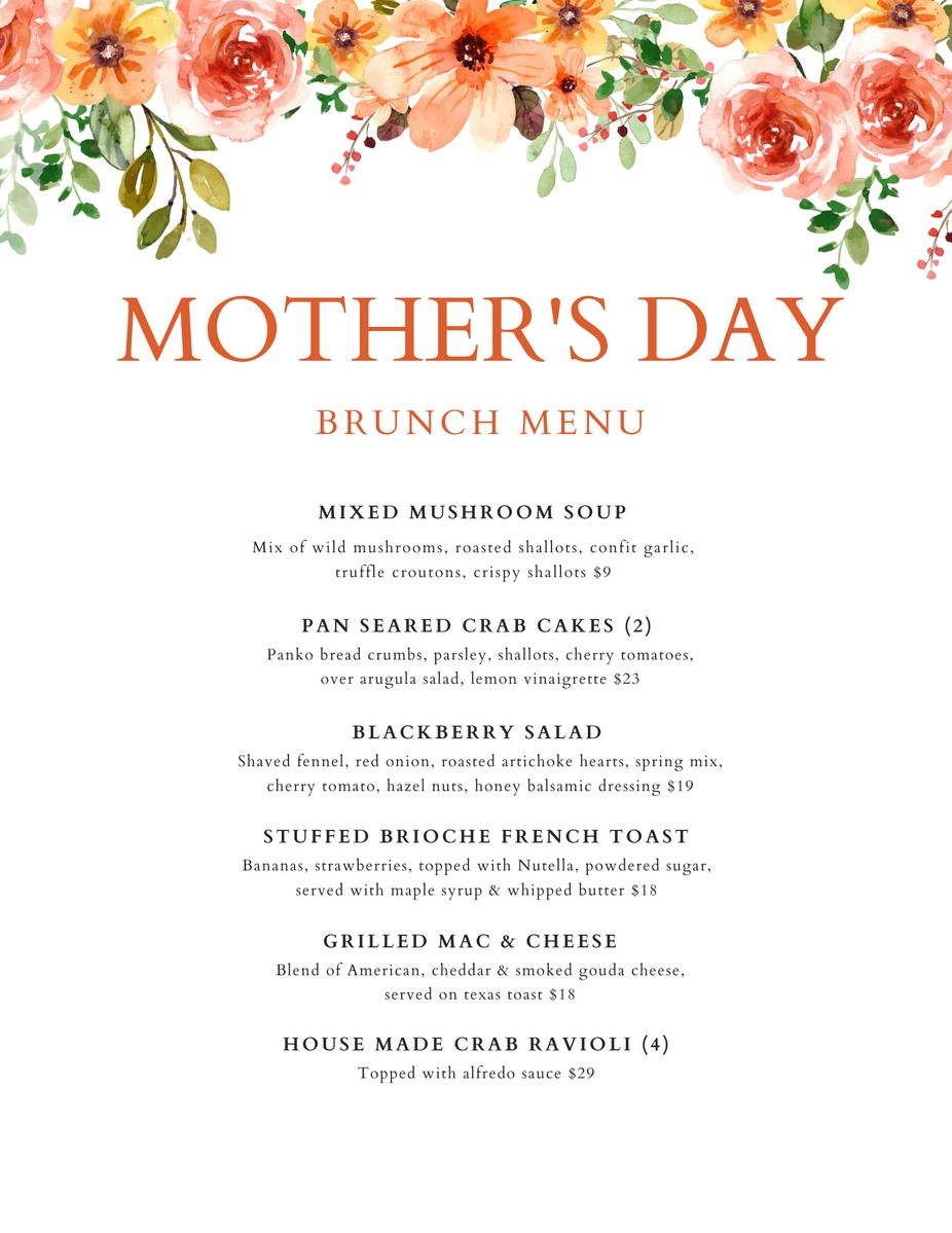 Mothers Day Brunch Specials event photo