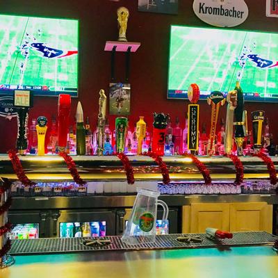 Bar area