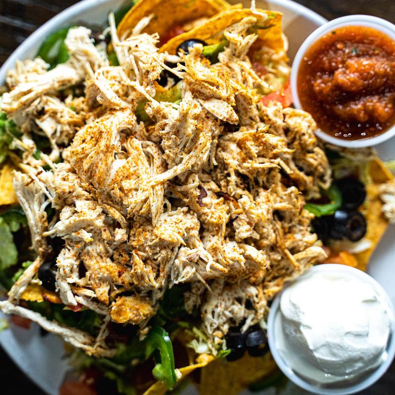Loaded Chicken Nachos photo