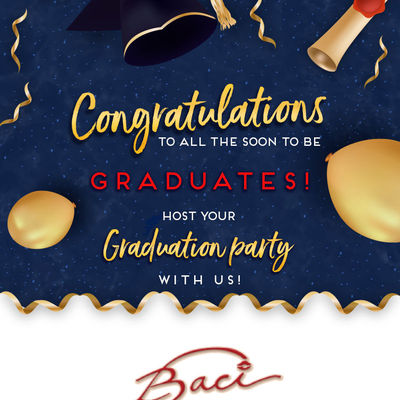 Graduation Party flyer.