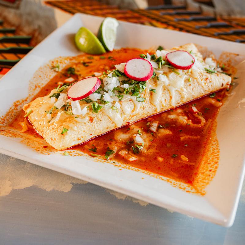 menu item 8 of 10, Smothered Burrito
