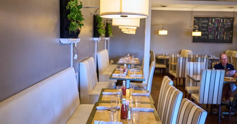 Tables ready for guests