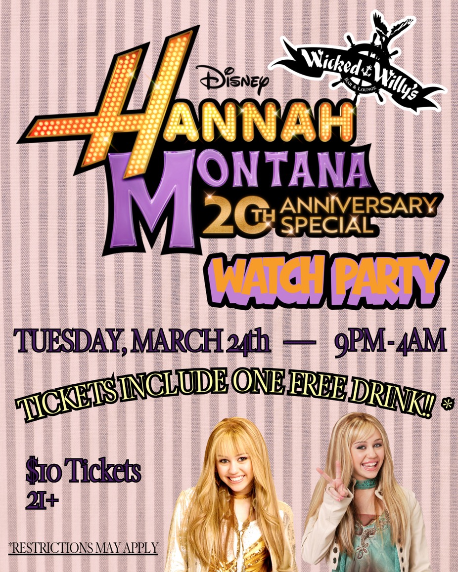 Hannah Montana Watch Party event photo