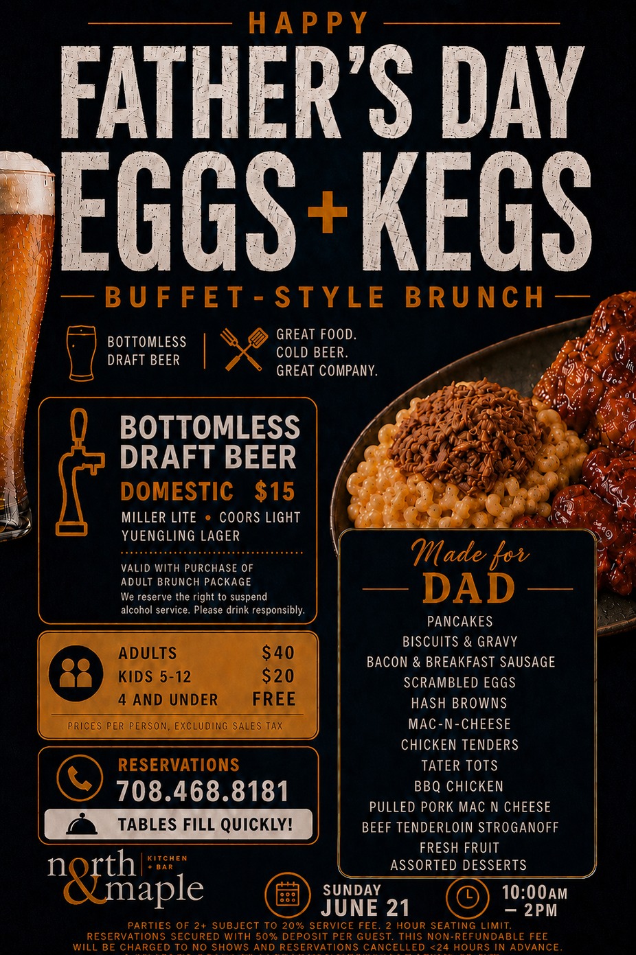 🍳🔥🍺 FATHER’S DAY EGGS + KEGS IS BACK 🍺🔥🍳 event photo