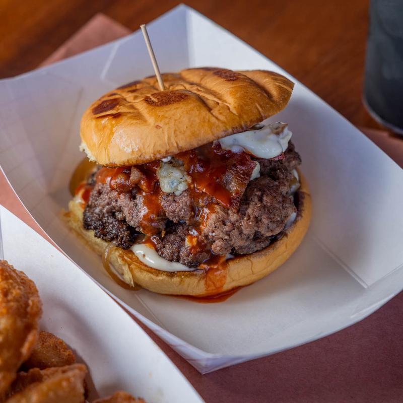 Buffalo Bleu Smash Burger photo