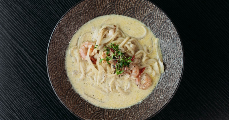 Cream Truffle Udon noodles