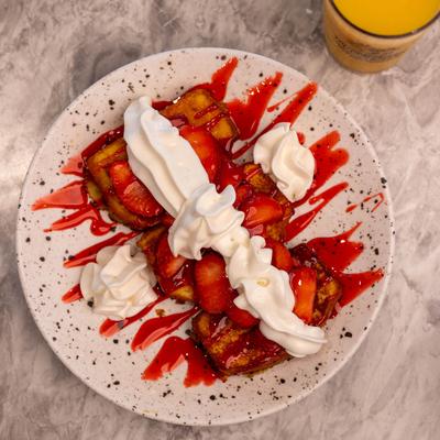 Pound Cake French Toast.