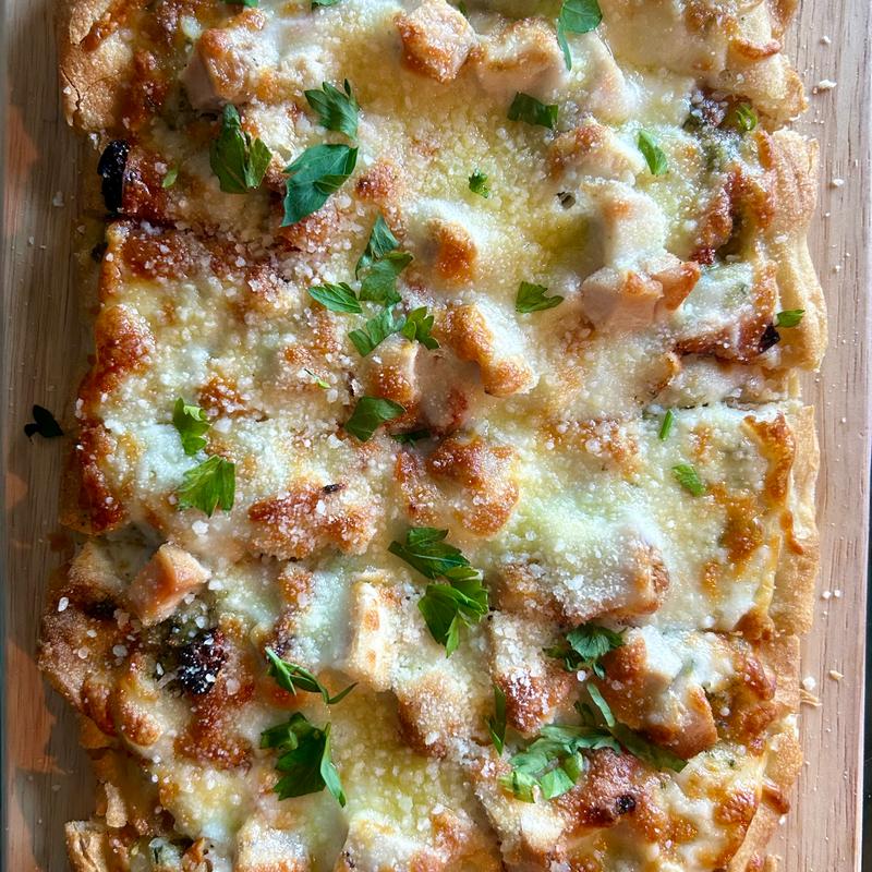 Pesto Chicken Pinsa photo