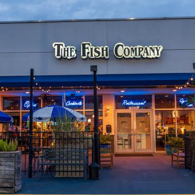 The exterior of The Fish Company restaurant