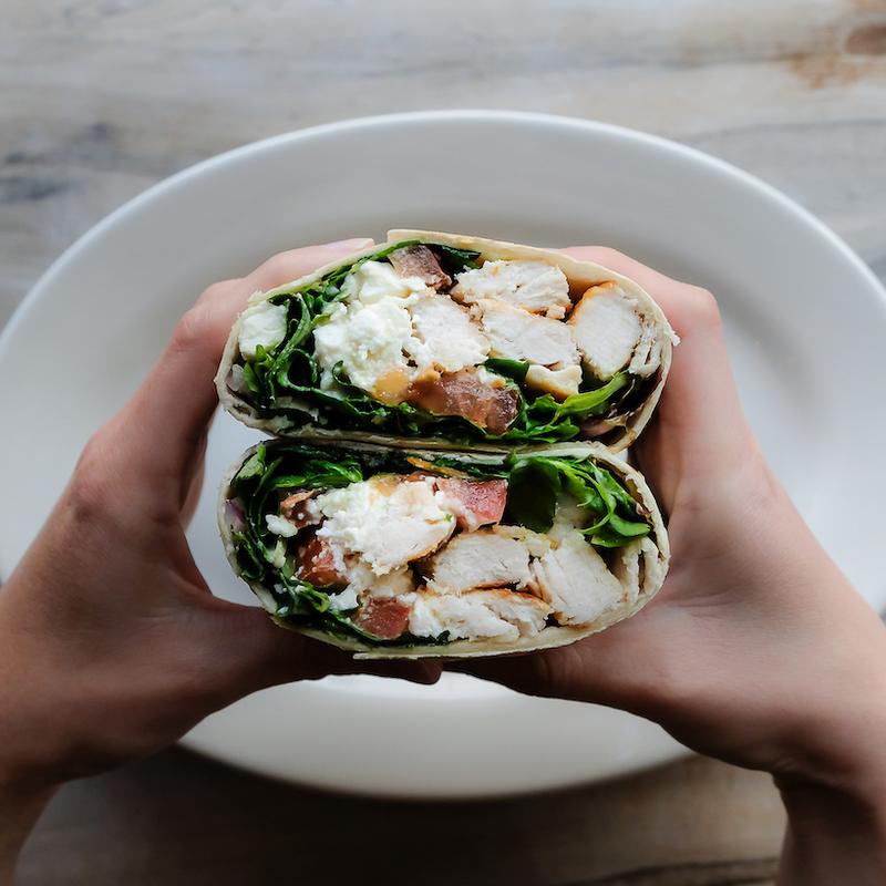 Greek Chicken Wrap photo