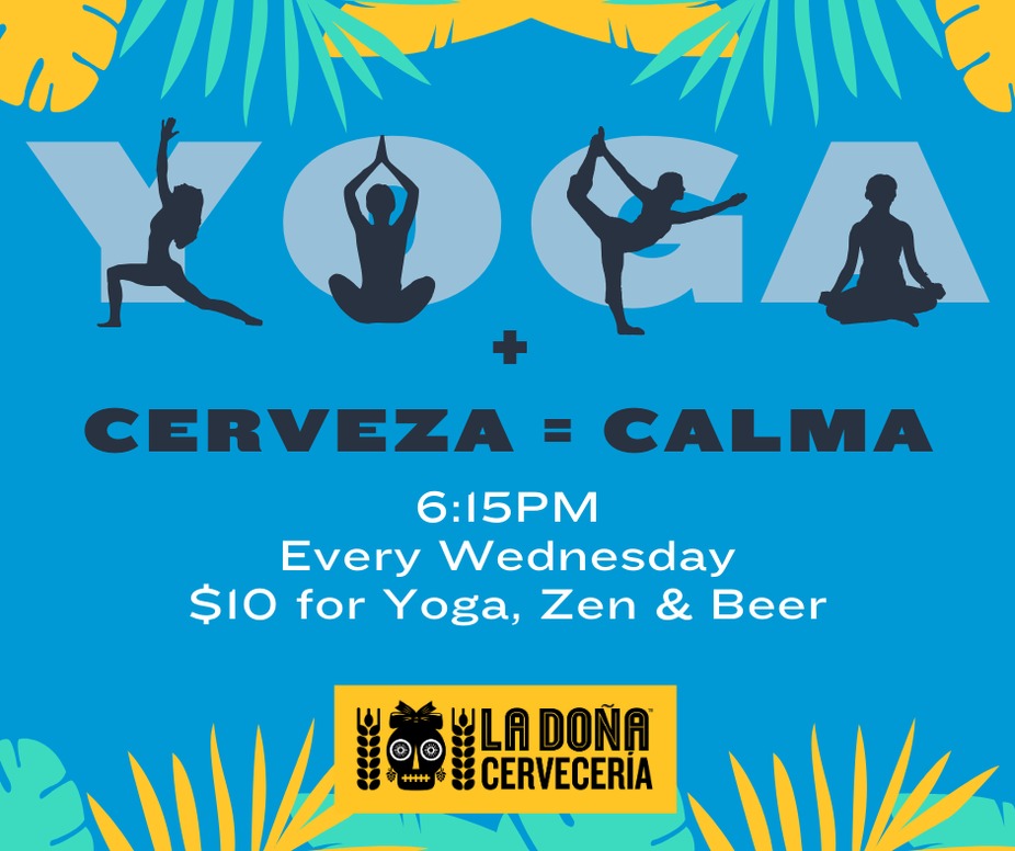 Yoga + Cerveza = Calma event photo