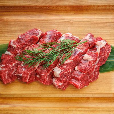 Ribeye on the cutting board photo