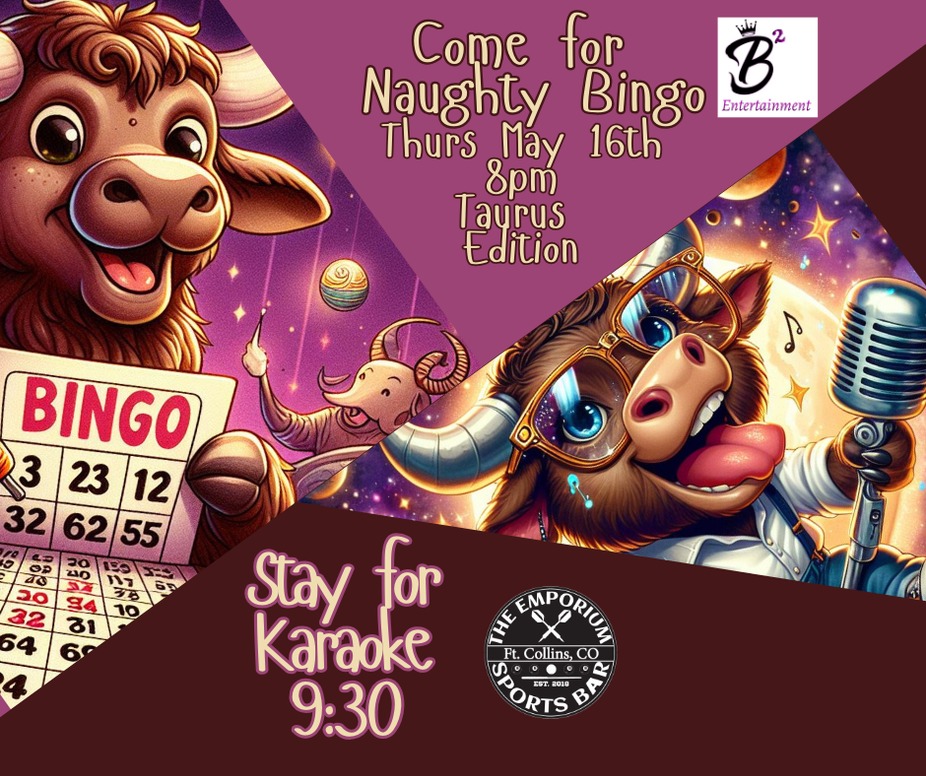 Come for Naughty Bingo, Stay for Karaoke event photo