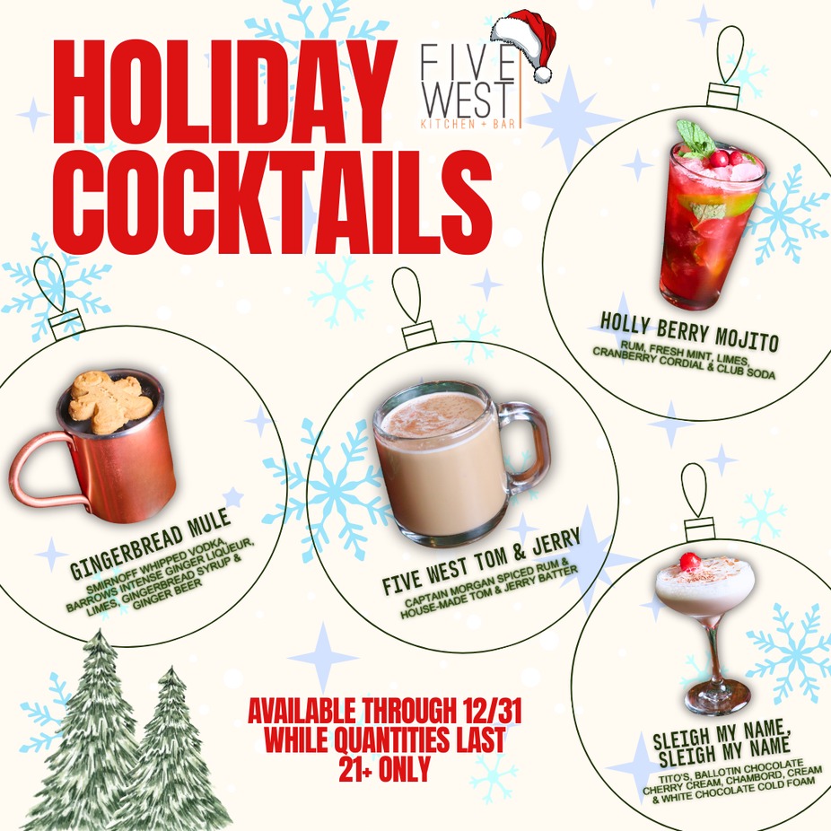 Holiday Cocktails event photo