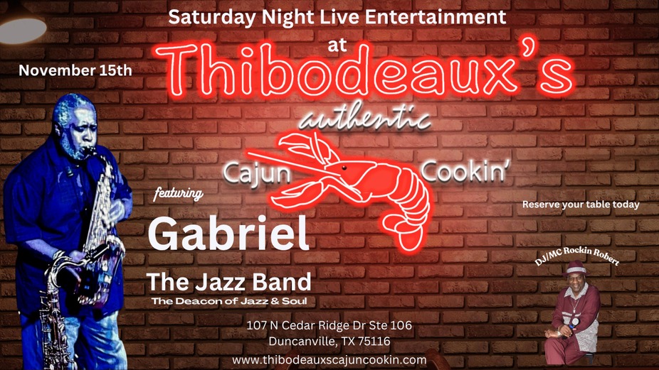 Live Entertainment Feat. Gabriel The Jazz Band event photo
