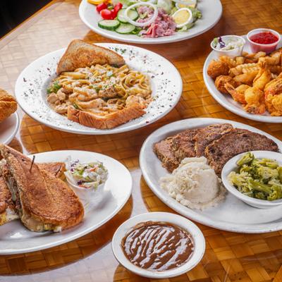 Various meals.