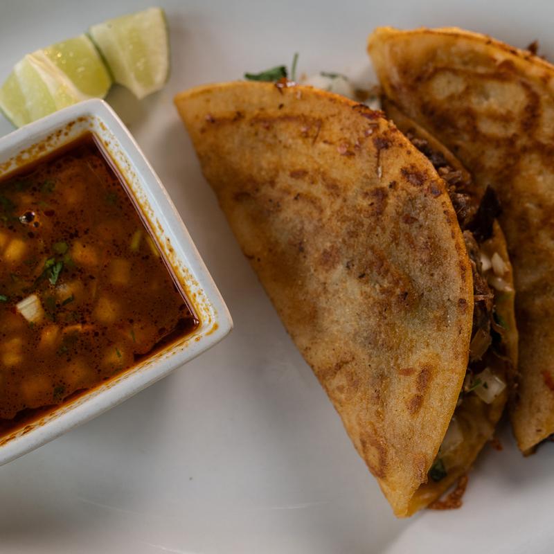 menu item 3 of 8, Queso Birria  Tacos (minimum 2)