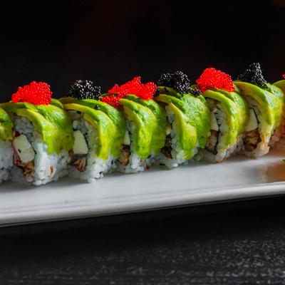 Dancing Eel California Roll.