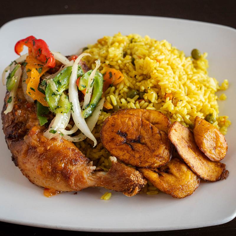 menu item 8 of 11, Fried Rice and Chicken