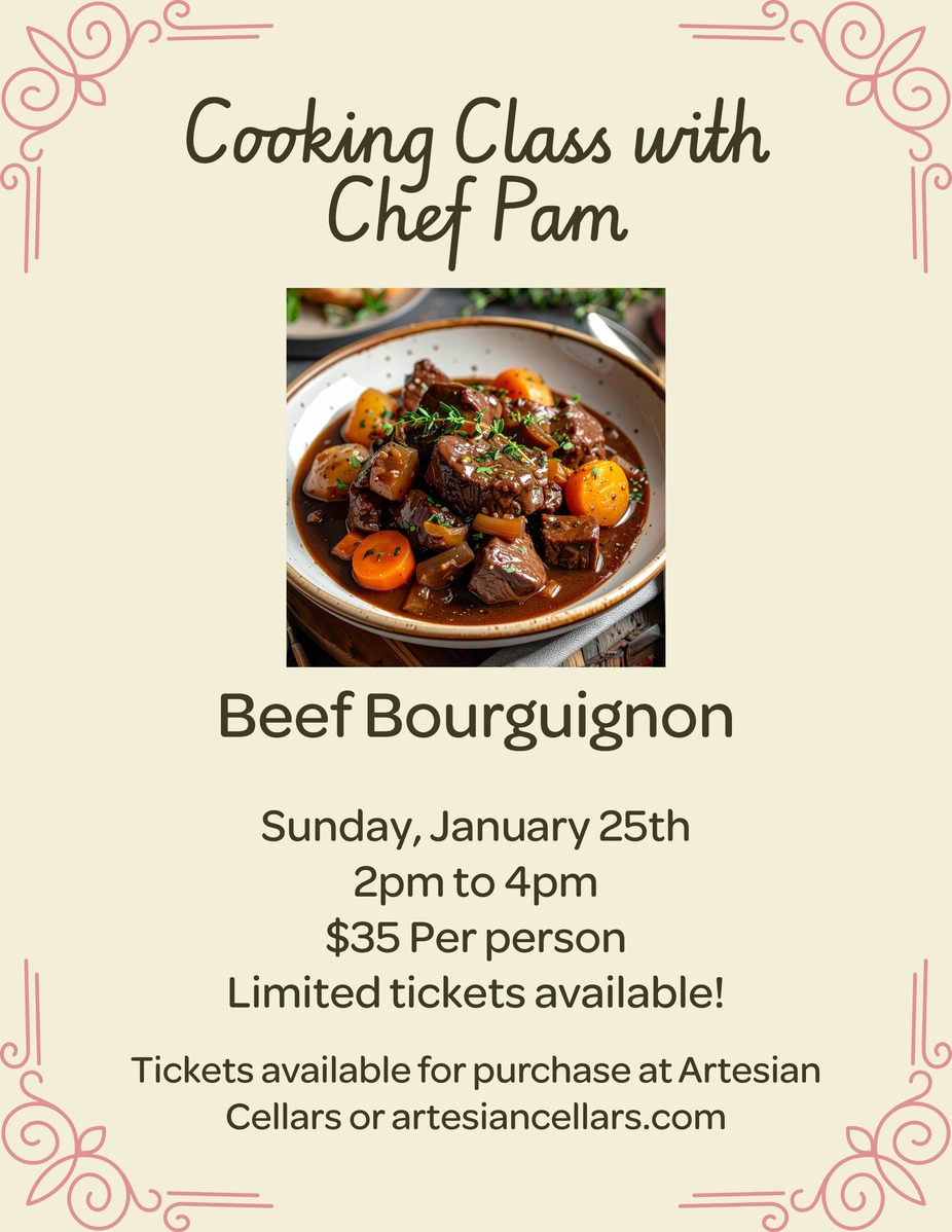 Cooking Class with Chef Pam event photo