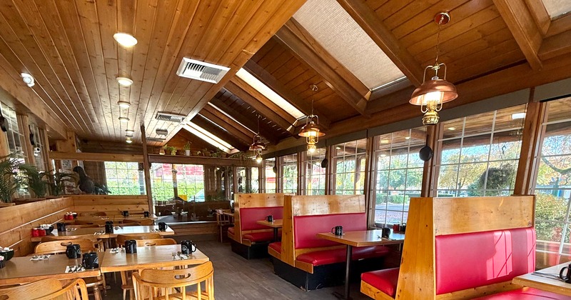Interior, dining area