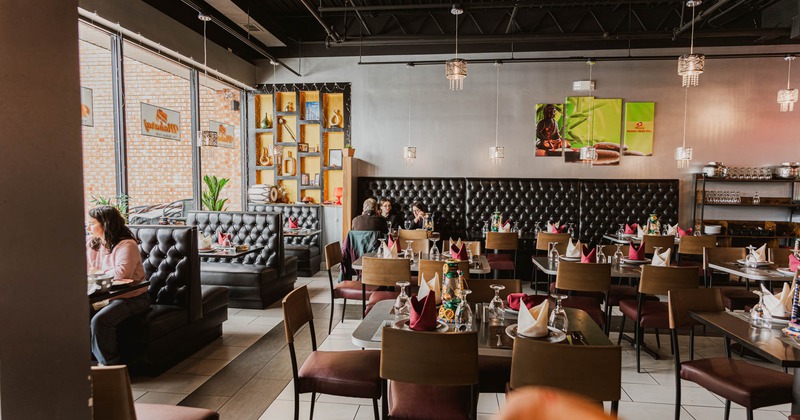 Interior seating space