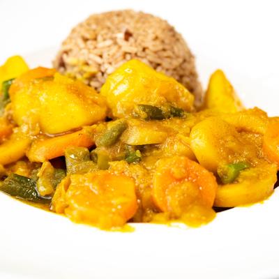 Curried Potatoes.