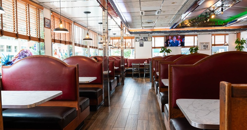 Interior seating area