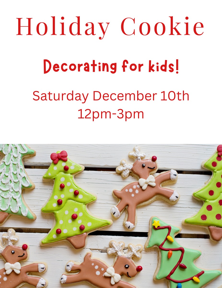 Holiday Cookie Decorating for Kids event photo