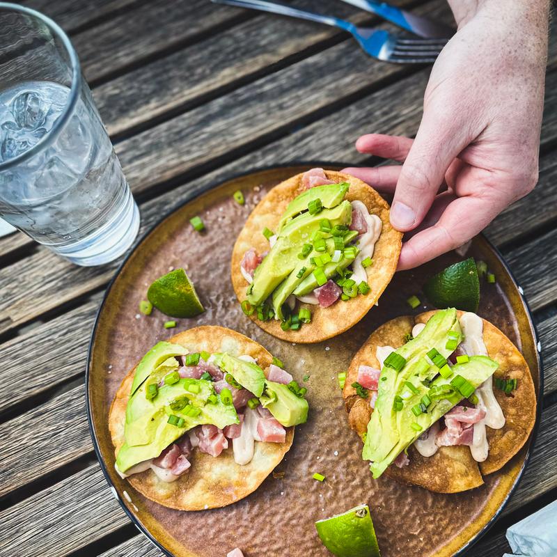 Ahi Tuna Tostadas photo