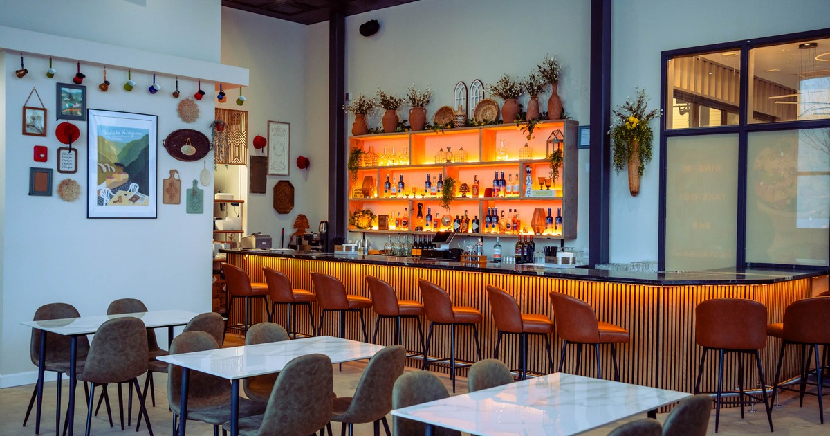 Interior dining area