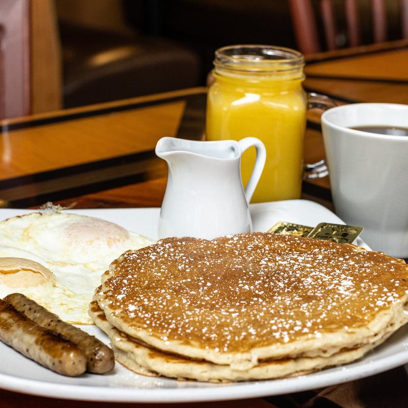 menu item 2 of 9, Pancake Combo