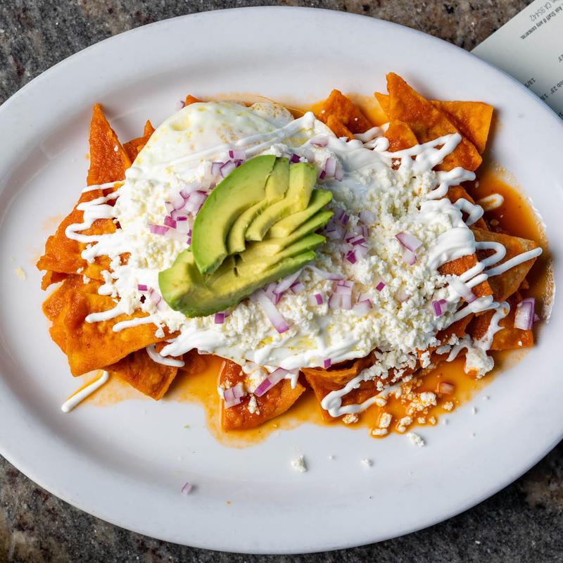 menu item 7 of 13, Chilaquiles