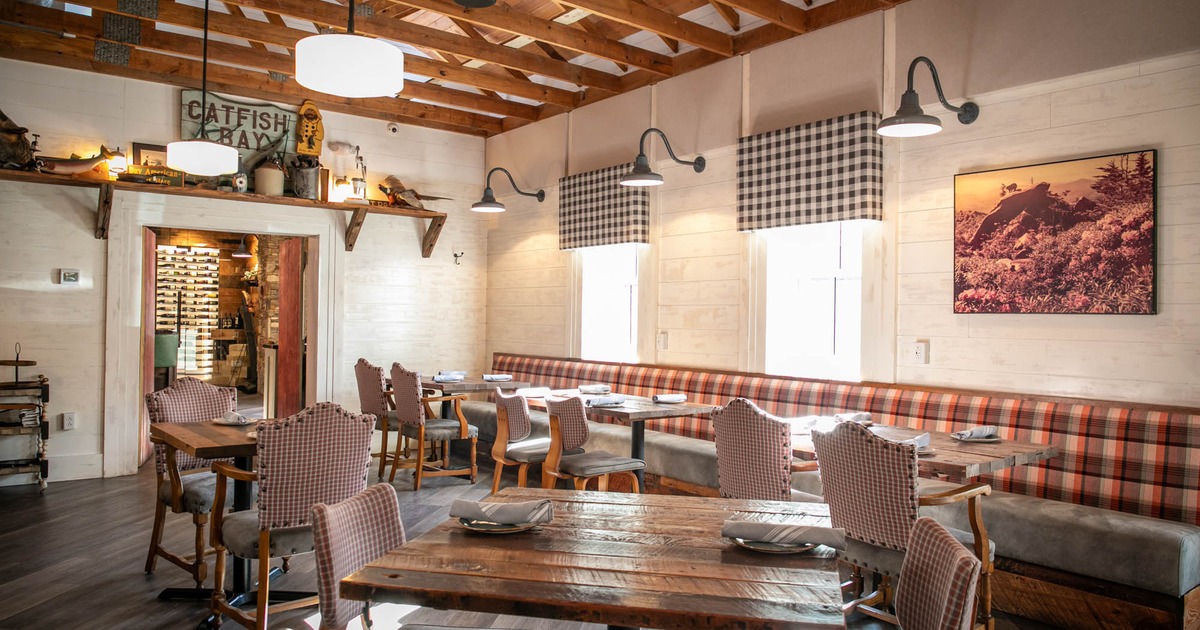 Interior, chairs and tables, bench seats