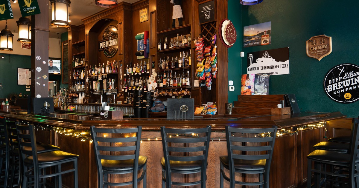 Interior, bar area