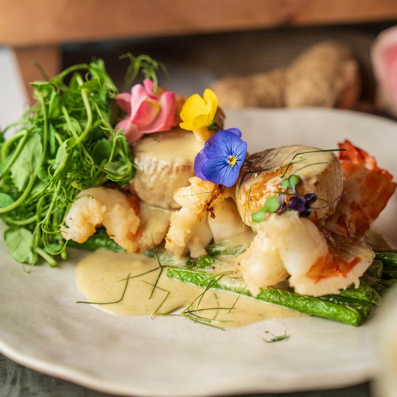 Jumbo Prawns and Jumbo Sea Scallops photo