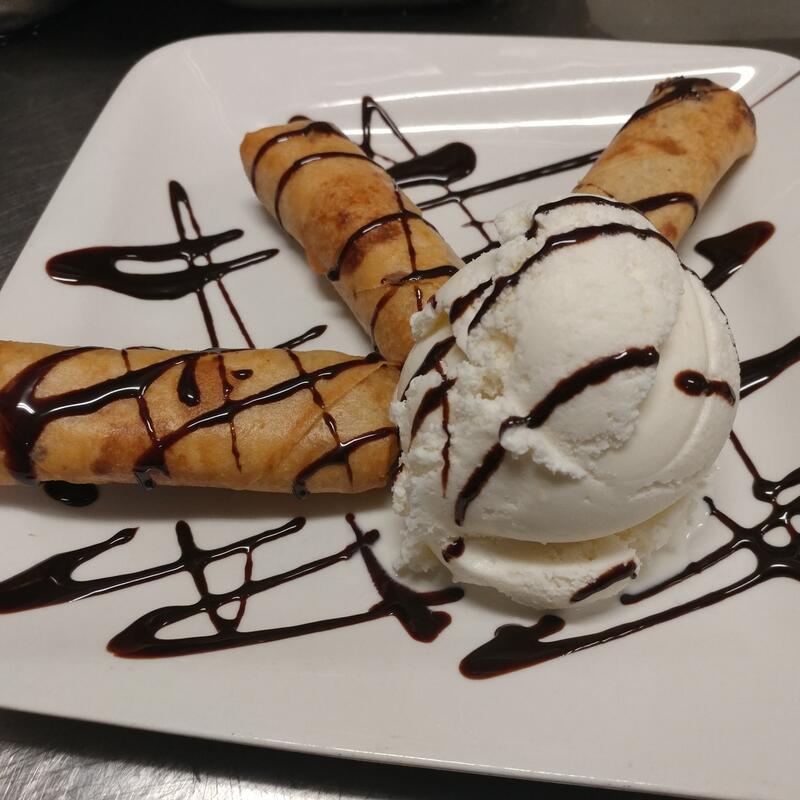 Fried Banana w/ Coconut Ice Cream photo