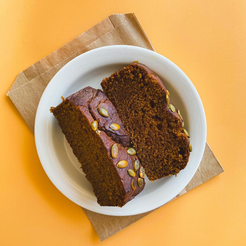Pumpkin Loaf Slice (NF, SF) photo