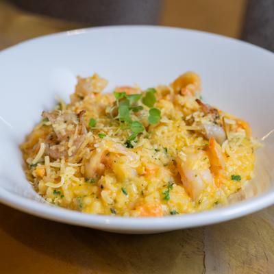 Sweet potato risotto.